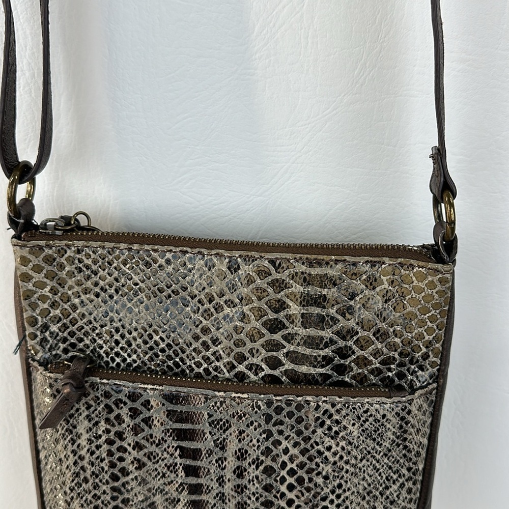 The Sak Snakeskin Small Leather Crossbody - Picture 2 of 9
